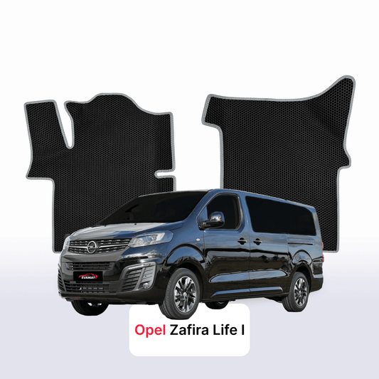 Autokoberce EVAMATS pro Opel Zafira Life 1 gen 2019-2025 rok MINIVAN L