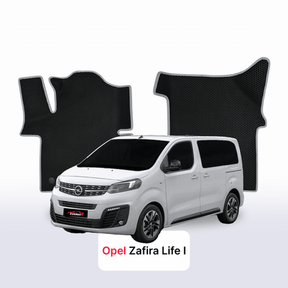 Autokoberce EVAMATS pro Opel Zafira Life 1 gen 2019-2025 rok MINIVAN S