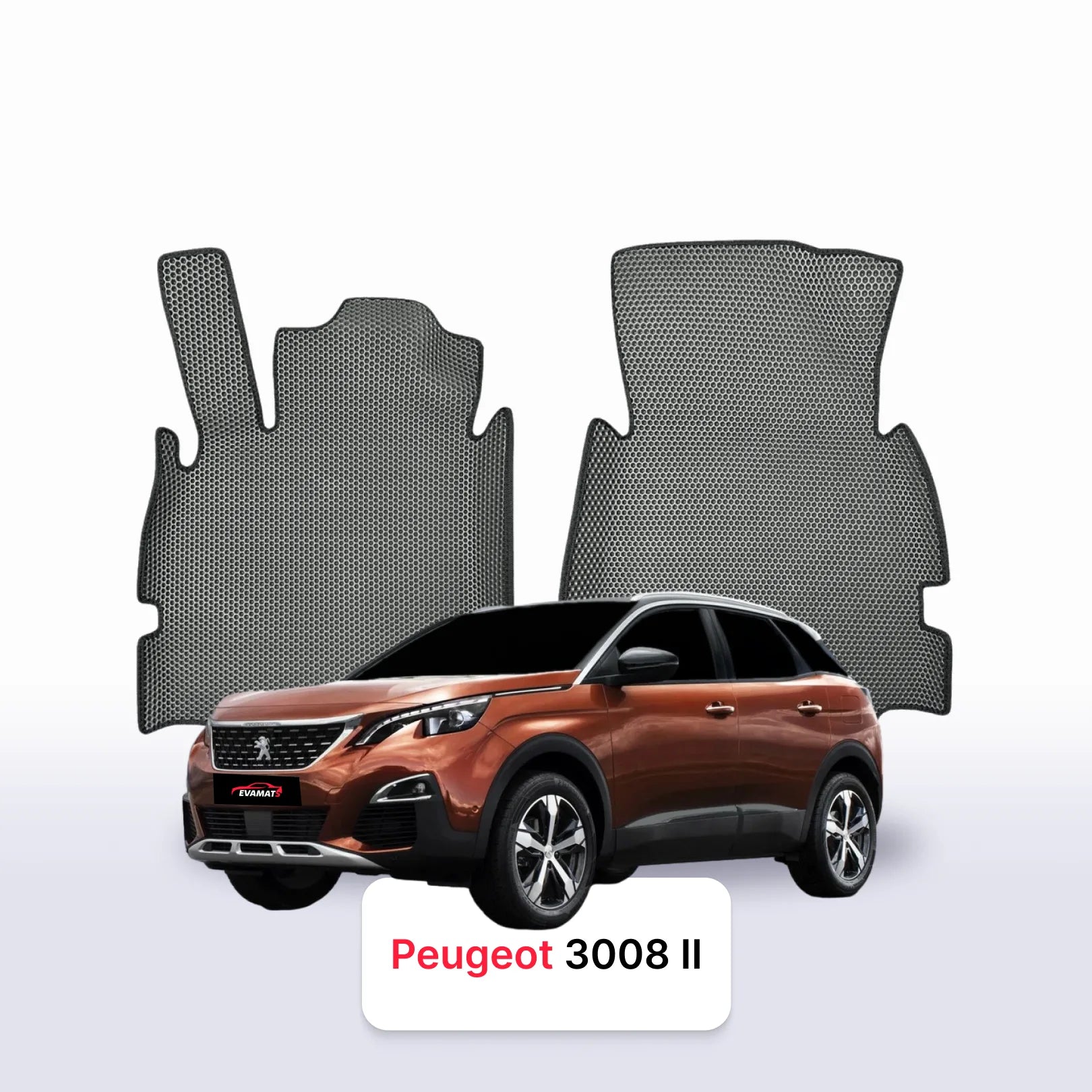Autokoberce EVA pro Peugeot 3008(AT) 2 gen 2016-2024 r. SUV