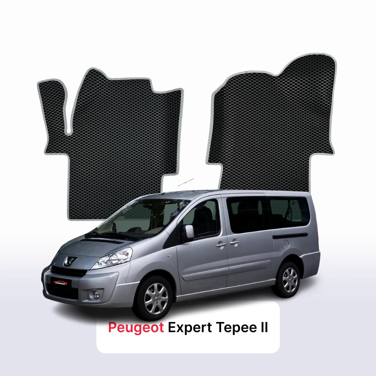 Autokoberce EVA pro Peugeot Expert Tepee 2 gen 2006-2016 r. MINIBUS
