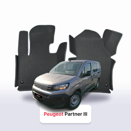 Autokoberce EVA pro Peugeot Partner 3 gen 2018-2026 r. MINIVAN