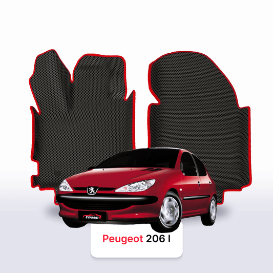 Autokoberce EVAMATS pro Peugeot 206(MT) 1 gen 1998-2012 rok HATCHBACK 5dv.