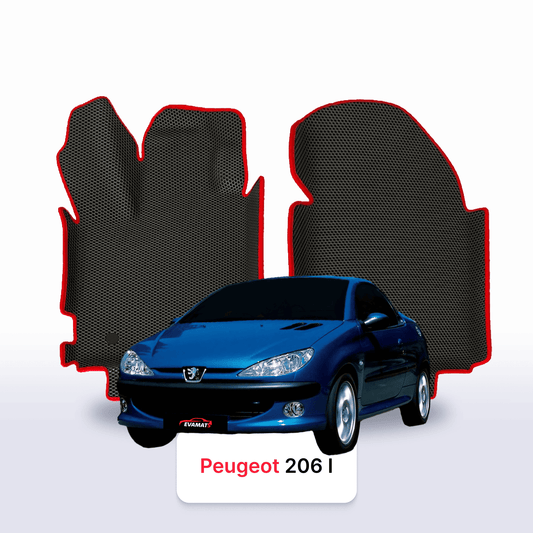 Autokoberce EVAMATS pro Peugeot 206(MT) 1 gen 1998-2012 rok CABRIO
