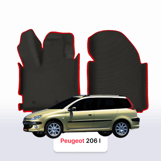 Autokoberce EVAMATS pro Peugeot 206(MT) 1 gen 1998-2012 rok STATION WAGON