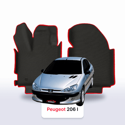 Autokoberce EVAMATS pro Peugeot 206(MT) 1 gen 1998-2012 rok SEDAN