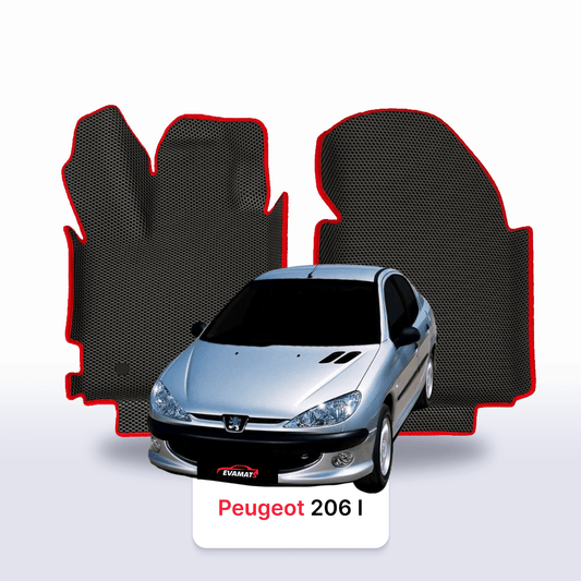 Autokoberce EVA pro Peugeot 206(MT) 1 gen 1998-2012 r. SEDAN