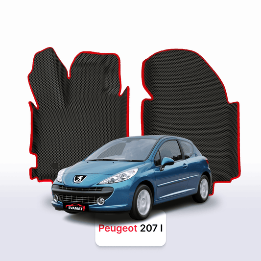Autokoberce EVAMATS pro Peugeot 207(MT) 1 gen 2006-2015 rok HATCHBACK 3dv. Autokoberce EVAMATS pro Peugeot 207(MT) 1 gen 2006-2015 rok HATCHBACK 3dv.