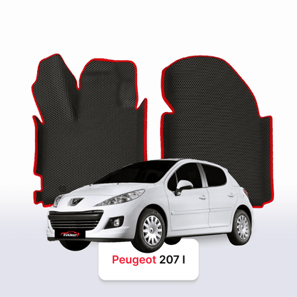 Autokoberce EVAMATS pro Peugeot 207(MT) 1 gen 2006-2015 rok HATCHBACK 5dv.