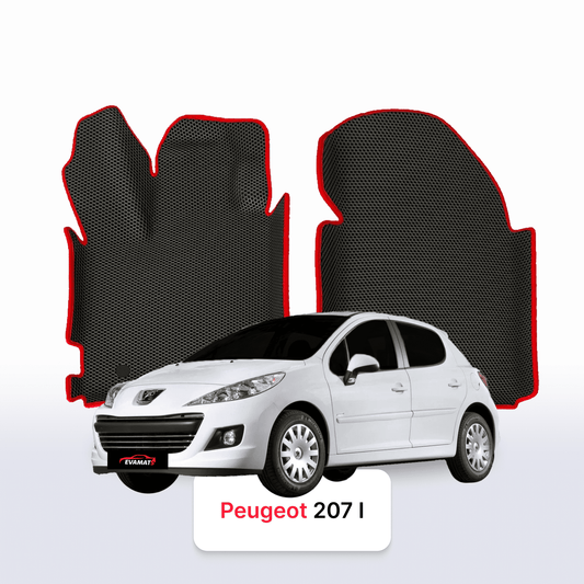 Autokoberce EVAMATS pro Peugeot 207(MT) 1 gen 2006-2015 rok HATCHBACK 5dv.
