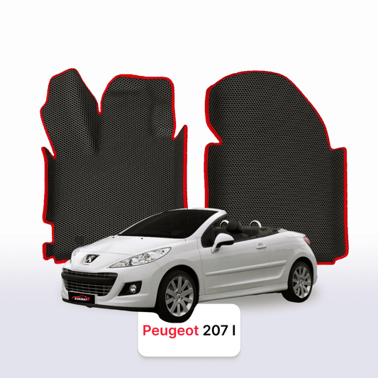 Autokoberce EVAMATS pro Peugeot 207(MT) 1 gen 2006-2015 rok CABRIO Autokoberce EVAMATS pro Peugeot 207(MT) 1 gen 2006-2015 rok CABRIO