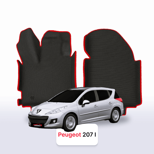 Autokoberce EVAMATS pro Peugeot 207(MT) 1 gen 2006-2015 rok STATION WAGON