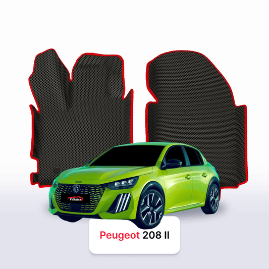 Autokoberce EVAMATS pro Peugeot 208(AT) 2 gen 2019-2025 rok HATCHBACK 5dv.