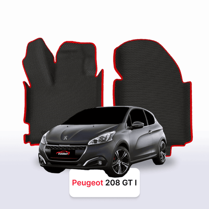 Autokoberce EVAMATS pro Peugeot 208 GTi(MT) 1 gen 2013-2019 rok HATCHBACK 3dv.