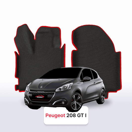 Autokoberce EVAMATS pro Peugeot 208 GTi(MT) 1 gen 2013-2019 rok HATCHBACK 3dv.