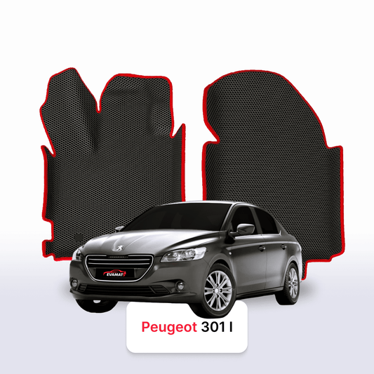 Autokoberce EVAMATS pro Peugeot 301(MT) 1 gen 2012-2023 rok SEDAN
