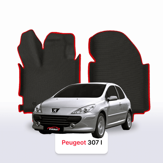 Autokoberce EVAMATS pro Peugeot 307(MT) 1 gen 2001-2008 rok HATCHBACK 3dv.