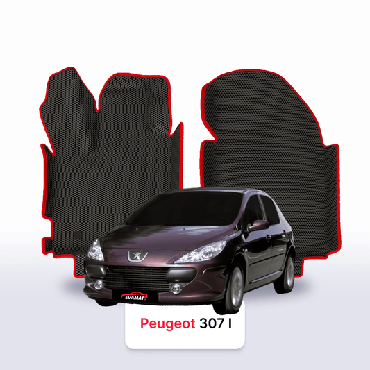 Autokoberce EVAMATS pro Peugeot 307(MT) 1 gen 2001-2008 rok HATCHBACK 5dv.