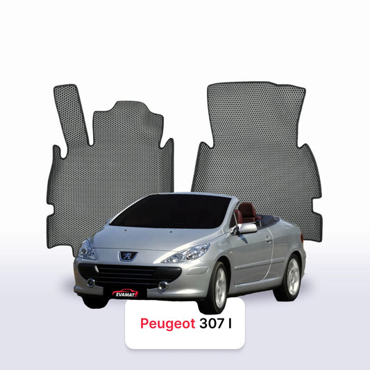 Autokoberce EVAMATS pro Peugeot 307(MT) 1 gen 2001-2008 rok CABRIO
