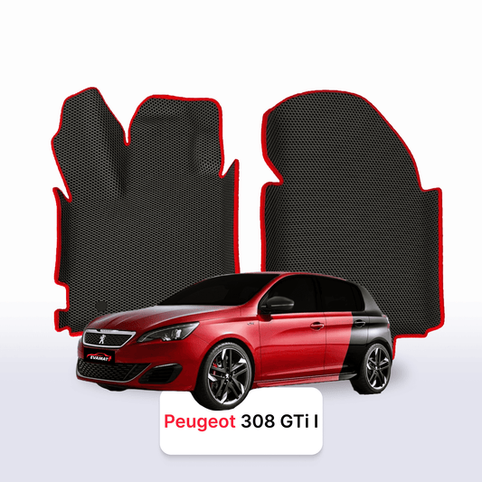 Autokoberce EVAMATS pro Peugeot 308 GTi 1 gen 2015-2021 rok HATCHBACK 5dv.