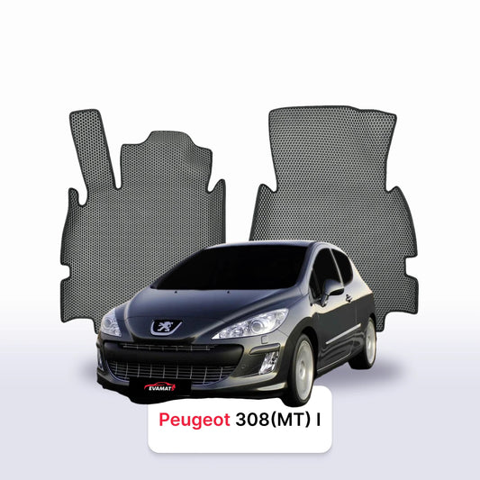 Autokoberce EVAMATS pro Peugeot 308(MT) 1 gen 2007-2015 rok HATCHBACK 3dv.
