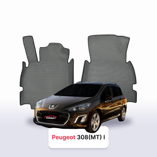 Autokoberce EVAMATS pro Peugeot 308(MT) 1 gen 2007-2015 rok STATION WAGON