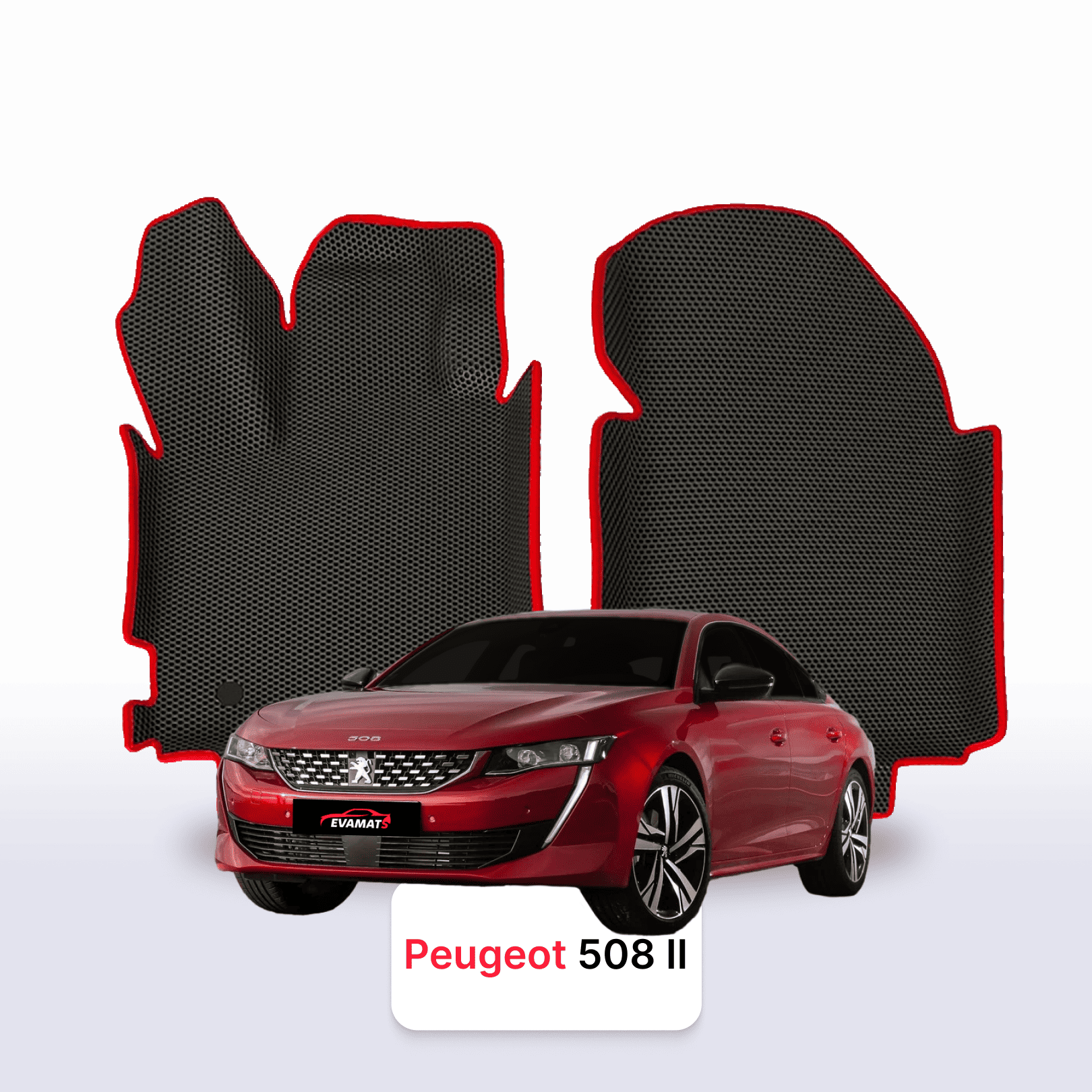 Autokoberce EVA pro Peugeot 508(AT) 2 gen 2018-2025 r. SEDAN