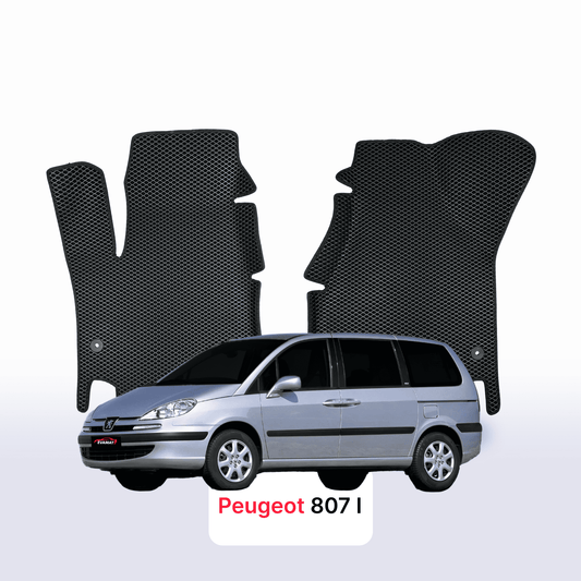 Autokoberce EVAMATS pro Peugeot 807(MT) 1 gen 2002-2014 rok MINIVAN