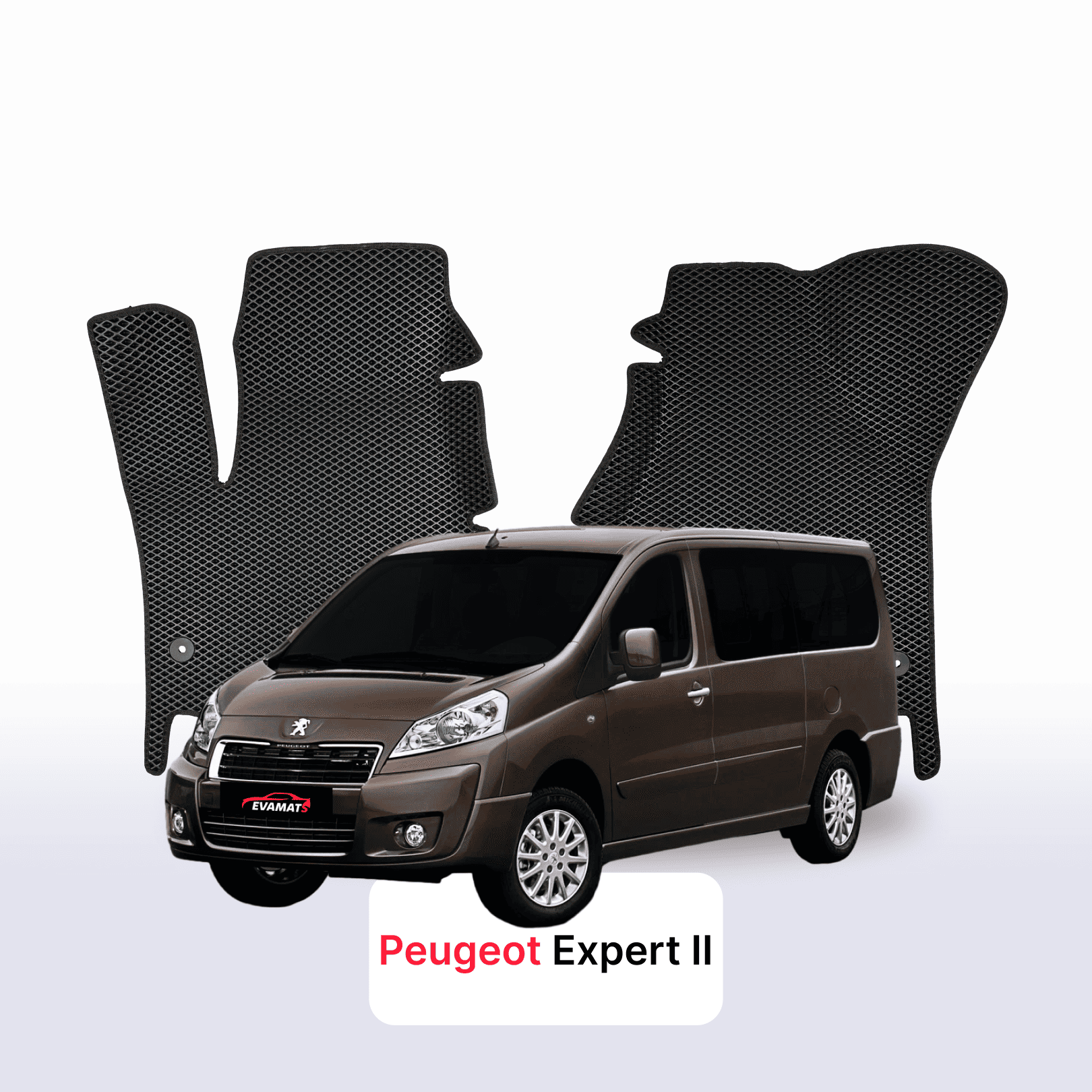 Autokoberce EVA pro Peugeot Expert(MT) 2 gen 2007-2016 r. MINIVAN LONG