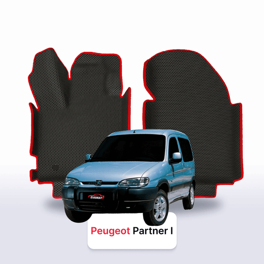 Autokoberce EVAMATS pro Peugeot Partner(MT) 1 gen 1997-2012 rok MINIVAN