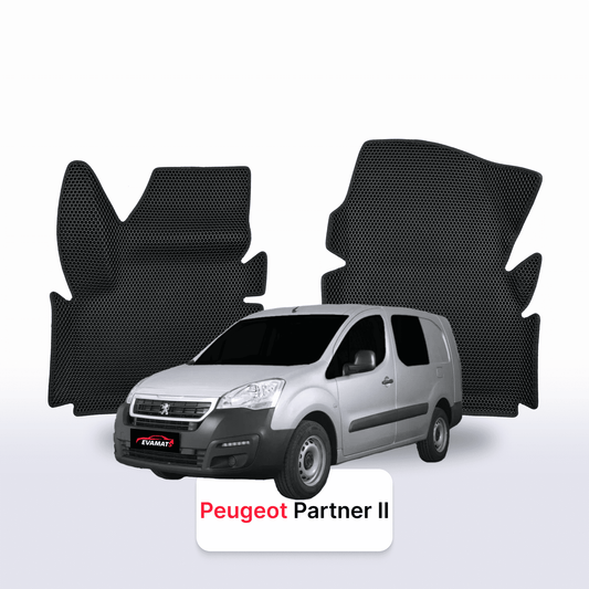 Autokoberce EVAMATS pro Peugeot Partner(MT) 2 gen 2015-2025 rok VAN Profi St Autokoberce EVAMATS pro Peugeot Partner(MT) 2 gen 2015-2025 rok VAN Profi St