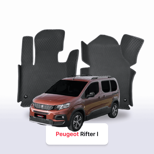 Autokoberce EVAMATS pro Peugeot Rifter(MT) 1 gen 2018-2025 rok MINIVAN
