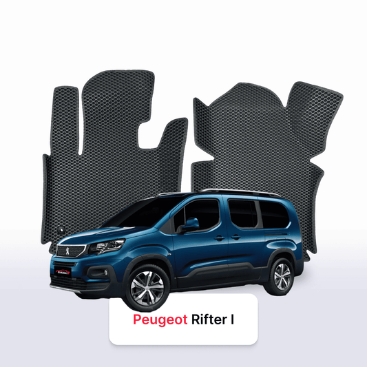 Autokoberce EVAMATS pro Peugeot Rifter(MT) 1 gen 2018-2025 rok MINIVAN LONG