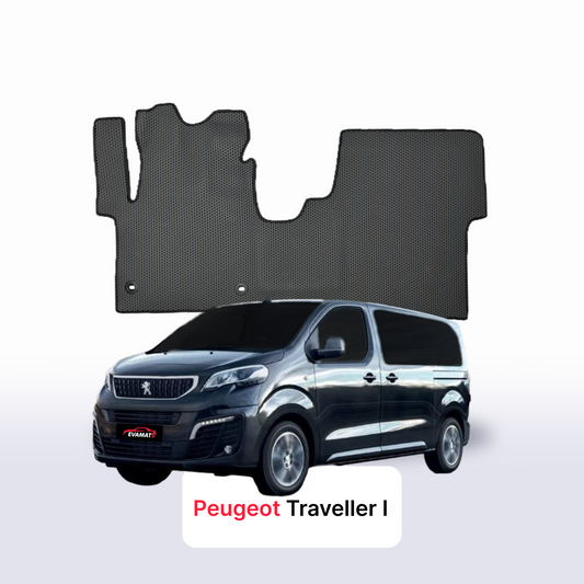 Autokoberce EVAMATS pro Peugeot Traveller 1 gen 2016-2025 rok MINIVAN LONG