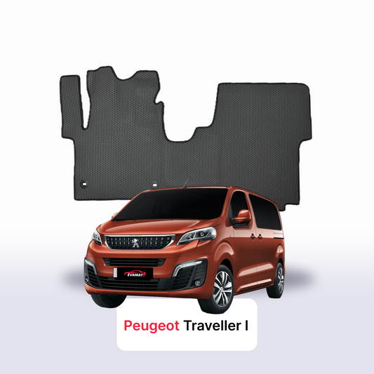 Autokoberce EVAMATS pro Peugeot Traveller 1 gen 2016-2025 rok MINIVAN