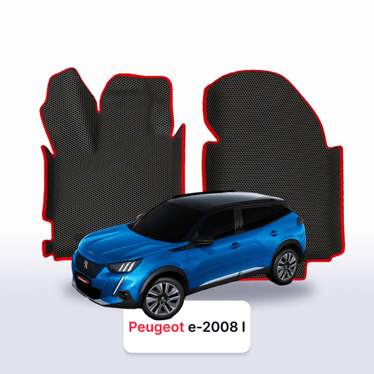 Autokoberce EVAMATS pro Peugeot e-2008 1 gen 2019-2025 rok Elektrické SUV