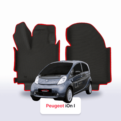 Autokoberce EVAMATS pro Peugeot iOn(AT) 1 gen 2010-2020 rok Elektrické HATCHBACK 5dv.