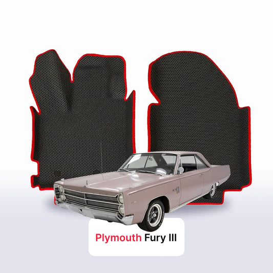 Autokoberce EVAMATS pro Plymouth Fury 3 gen 1967-1968 rok SPORT COUPE Autokoberce EVAMATS pro Plymouth Fury 3 gen 1967-1968 rok SPORT COUPE