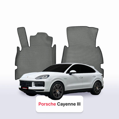 Autokoberce EVAMATS pro Porsche Cayenne 4 gen 2017-2024 rok SUV COUPE