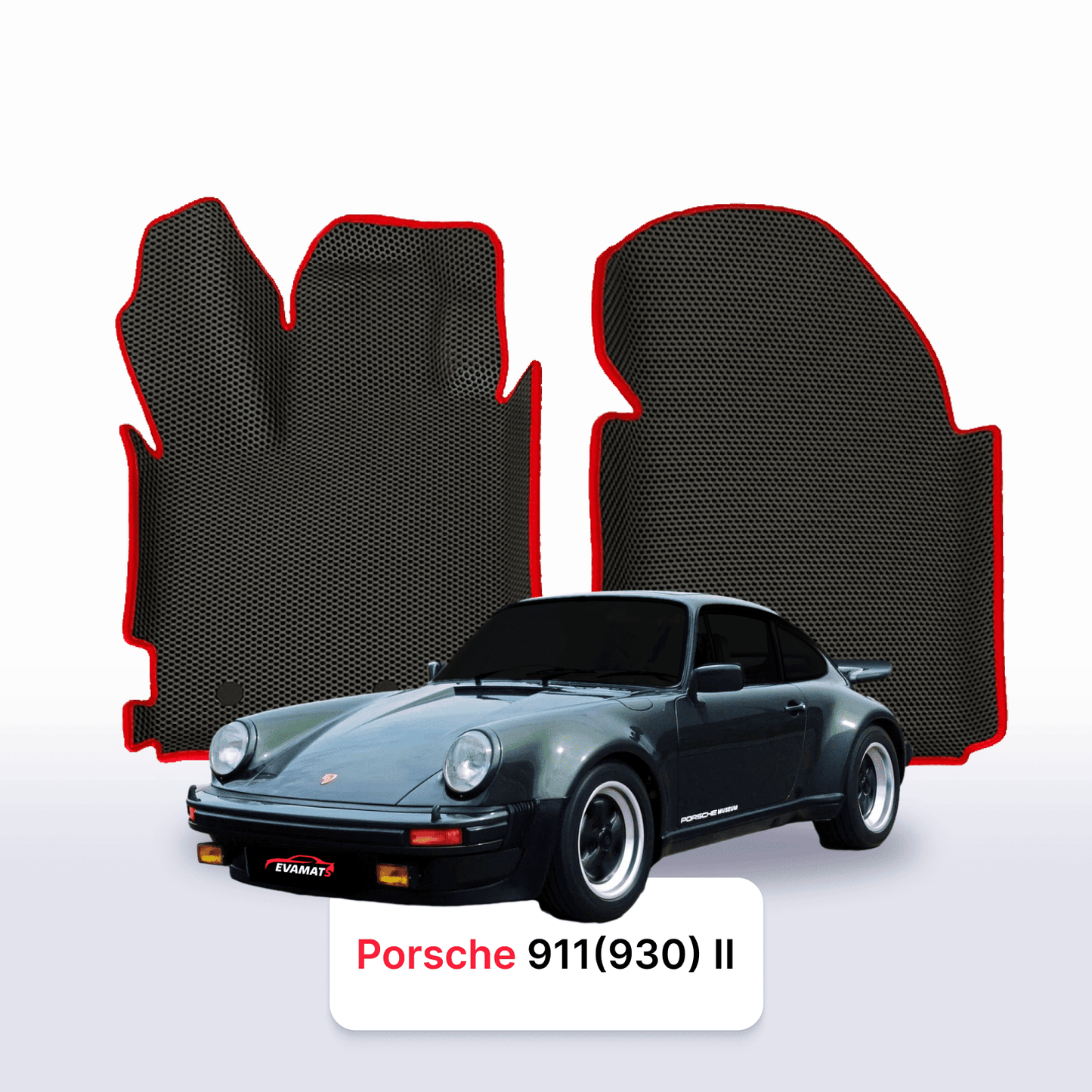 Autokoberce EVAMATS pro Porsche 911(930) 2 gen 1973-1989 rok COUPE
