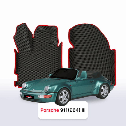 Autokoberce EVAMATS pro Porsche 911(964) 3 gen 1988-1994 rok CABRIO