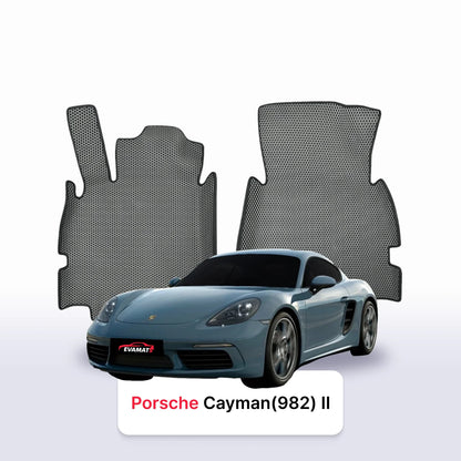 Autokoberce EVAMATS pro Porsche Cayman 718 (982) 3 gen 2016-2025 rok COUPE