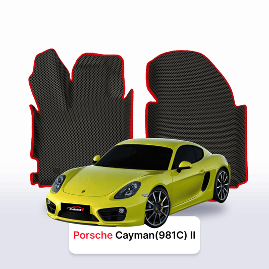 Autokoberce EVAMATS pro Porsche Cayman (981C) 2 gen 2013-2016 rok COUPE Autokoberce EVAMATS pro Porsche Cayman (981C) 2 gen 2013-2016 rok COUPE