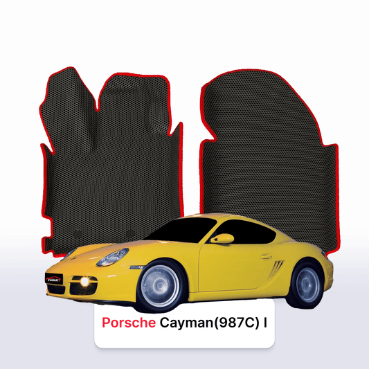 Autokoberce EVAMATS pro Porsche Cayman (987C) 1 gen 2005-2012 rok COUPE