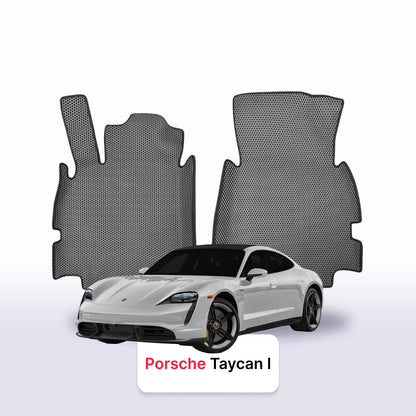 Autokoberce EVAMATS pro Porsche Taycan 1 gen 2019-2024 rok Electric SEDAN