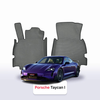 Autokoberce EVAMATS pro Porsche Taycan 1. generace 2019-2025 Elektro Sedan Turbo GT