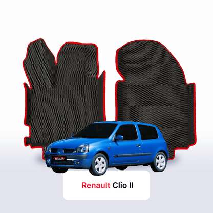 Autokoberce EVAMATS pro Renault Clio 2 gen 2001-2013 rok HATCHBACK 3dv.