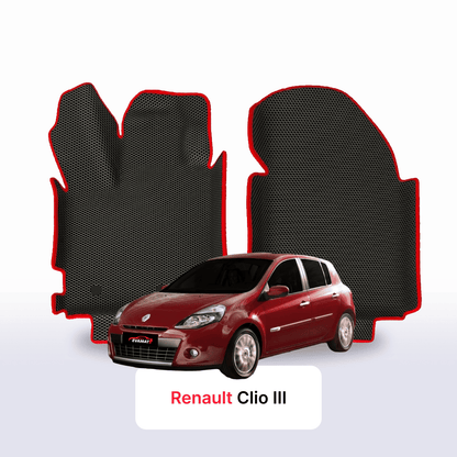 Autokoberce EVAMATS pro Renault Clio 3 gen 2005-2014 rok HATCHBACK 5dv.