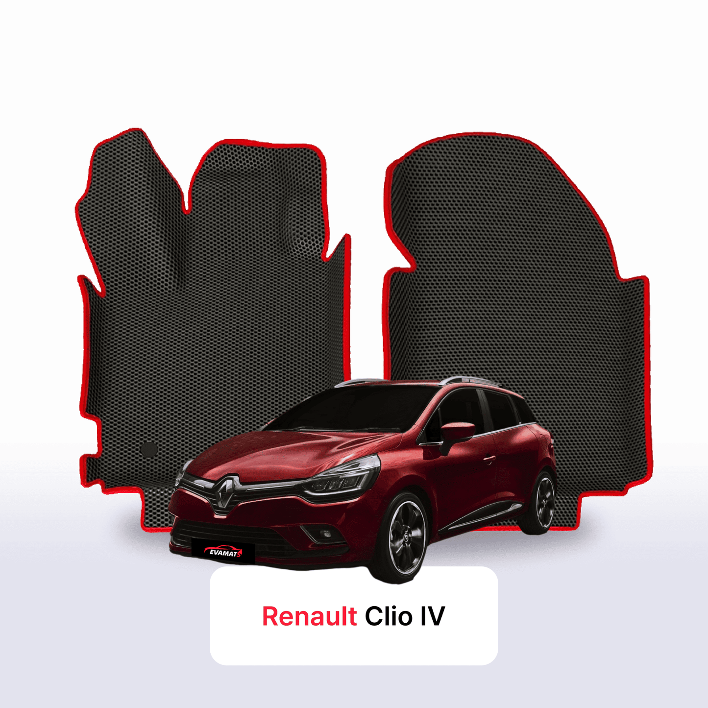 Autokoberce EVAMATS pro Renault Clio 4 gen 2012-2019 rok STATION WAGON