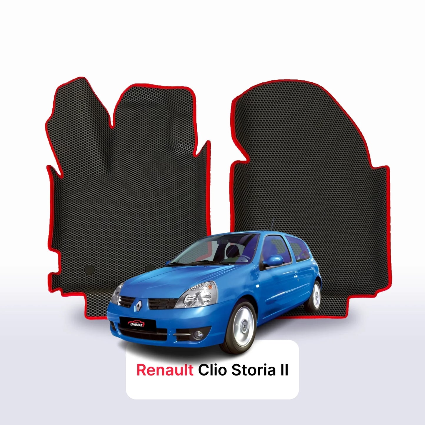 Autokoberce EVAMATS pro Renault Clio Storia 2. generace 1998-2012 rok HATCHBACK 3 dveře