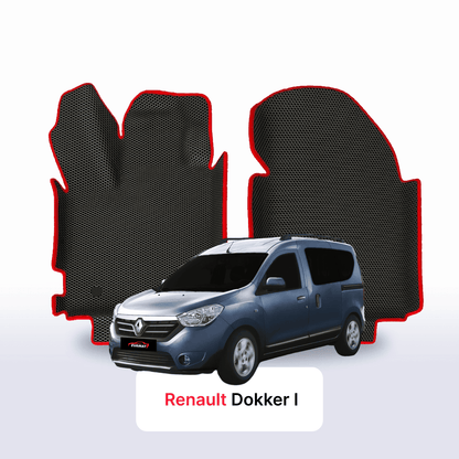 Autokoberce EVAMATS pro Renault Dokker 1 gen 2012-2025 rok MINIVAN
